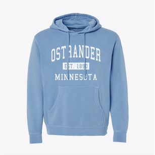 Ostrander Minnesota Classic Established Pigment-Dyed Hoodie