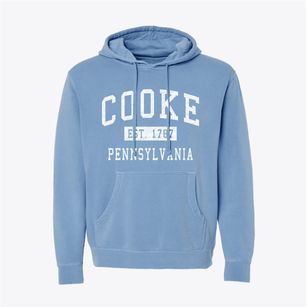 Cooke Pennsylvania Classic Established Pigment-Dyed Hoodie