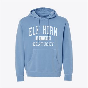 Elk Horn Kentucky Classic Established Pigment-Dyed Hoodie