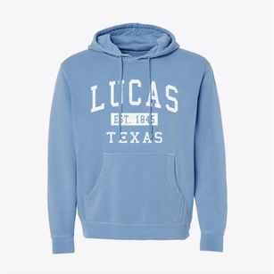 Lucas Texas Classic Established Pigment-Dyed Hoodie