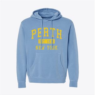 Perth New York Classic Established Pigment-Dyed Hoodie