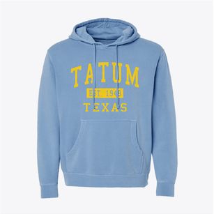 Tatum Texas Classic Established Pigment-Dyed Hoodie
