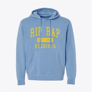 Rip Rap Virginia Classic Established Pigment-Dyed Hoodie