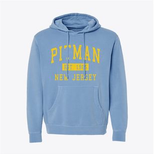 Pitman New Jersey Classic Established Pigment-Dyed Hoodie