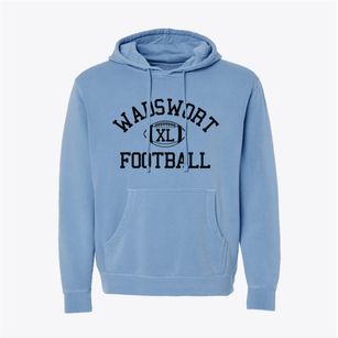 Wadsworth Child Parent Center Classic Football Pigment-Dyed Hoodie