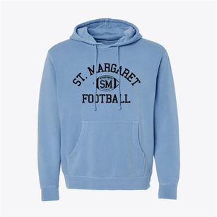 Saint Margaret School Classic Football Pigment-Dyed Hoodie
