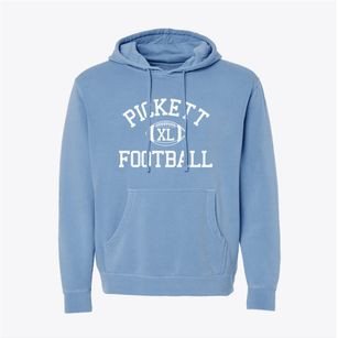 Pickett Primary School Classic Football Pigment-Dyed Hoodie