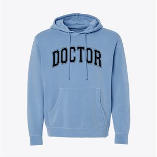 Doctor Henry Cuellar Elementary School Varsity Arch Pigment-Dyed Hoodie