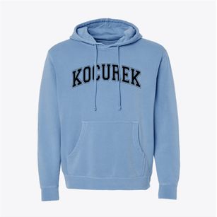 Kocurek Elementary School Varsity Arch Pigment-Dyed Hoodie