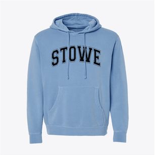 Stowe High School Varsity Arch Pigment-Dyed Hoodie
