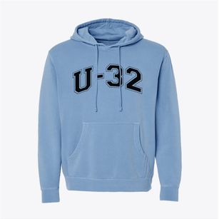 U-32 High School Varsity Arch Pigment-Dyed Hoodie