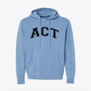 Act Academy Varsity Arch Pigment-Dyed Hoodie