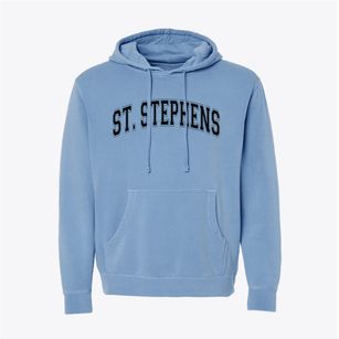 Saint Stephens Indian School Varsity Arch Pigment-Dyed Hoodie