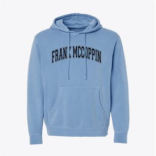 Frank Mccoppin Elementary School Varsity Arch Pigment-Dyed Hoodie
