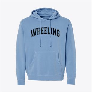 Wheeling Elementary School Varsity Arch Pigment-Dyed Hoodie