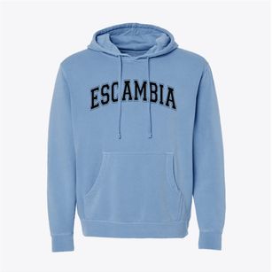 Escambia Academy Varsity Arch Pigment-Dyed Hoodie