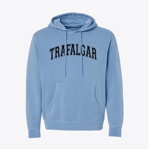 Trafalgar Elementary School Varsity Arch Pigment-Dyed Hoodie