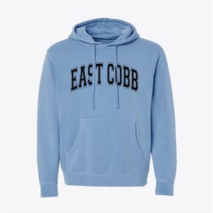 East Cobb Middle School Varsity Arch Pigment-Dyed Hoodie