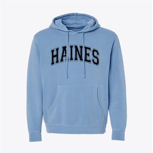 Haines Middle School Varsity Arch Pigment-Dyed Hoodie