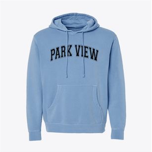 Park View Montessori School Varsity Arch Pigment-Dyed Hoodie