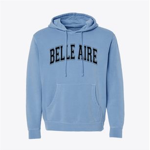 Belle Aire Elementary School Varsity Arch Pigment-Dyed Hoodie