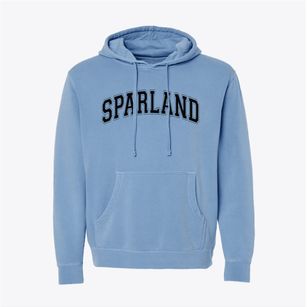 Sparland Elementary/midland Junior High Varsity Arch Pigment-Dyed Hoodie