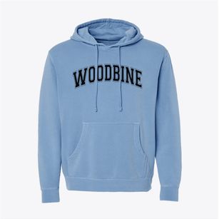 Woodbine High School Varsity Arch Pigment-Dyed Hoodie