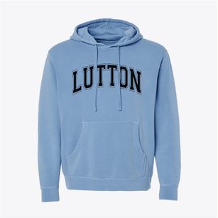 Lutton Elementary School Varsity Arch Pigment-Dyed Hoodie