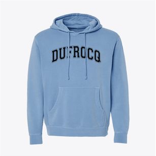 Dufrocq Elementary School Varsity Arch Pigment-Dyed Hoodie