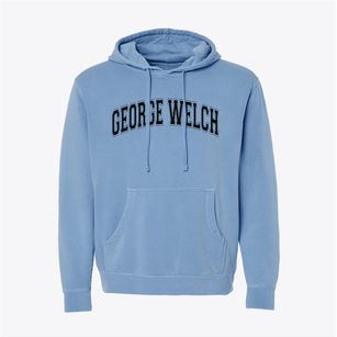 George Welch Elementary School Varsity Arch Pigment-Dyed Hoodie