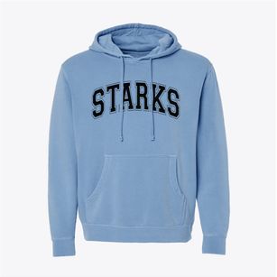Starks High School Varsity Arch Pigment-Dyed Hoodie