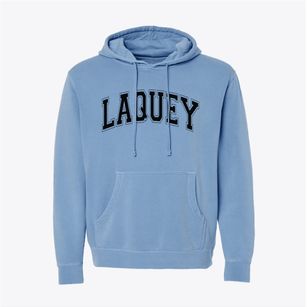 Laquey Elementary School Varsity Arch Pigment-Dyed Hoodie