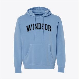 Windsor High School Varsity Arch Pigment-Dyed Hoodie
