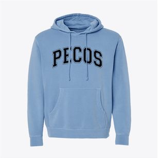 Pecos Elementary School Varsity Arch Pigment-Dyed Hoodie