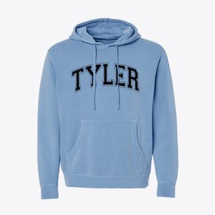 Tyler Varsity Arch Pigment-Dyed Hoodie