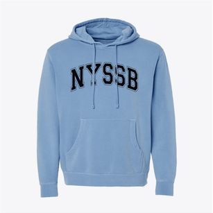 New York State School For The Blind Varsity Arch Pigment-Dyed Hoodie