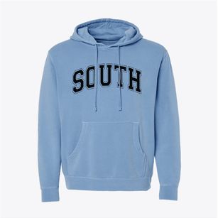 South Elementary School Varsity Arch Pigment-Dyed Hoodie