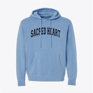 Sacred Heart Catholic School Varsity Arch Pigment-Dyed Hoodie