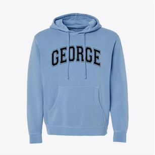 George Early Childhood Center Varsity Arch Pigment-Dyed Hoodie