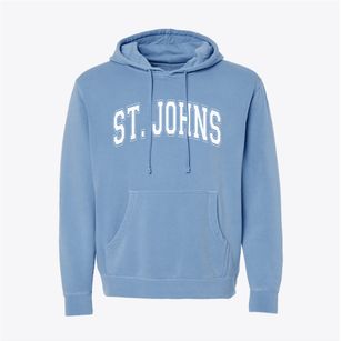 Saint Johns Lutheran School Varsity Arch Pigment-Dyed Hoodie