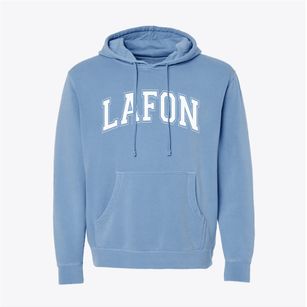 Lafon Elementary School Varsity Arch Pigment-Dyed Hoodie