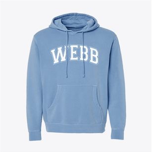 Webb High School Varsity Arch Pigment-Dyed Hoodie