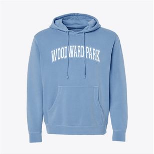 Woodward Park Middle School Varsity Arch Pigment-Dyed Hoodie
