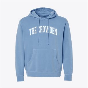 The Crowden School Varsity Arch Pigment-Dyed Hoodie