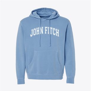 John Fitch Elementary School Varsity Arch Pigment-Dyed Hoodie