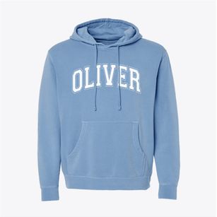 Oliver Middle Prep Varsity Arch Pigment-Dyed Hoodie
