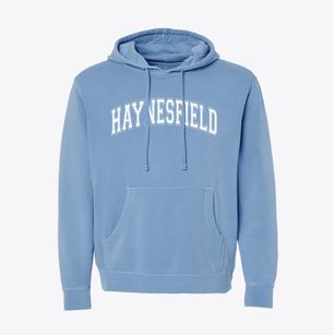 Haynesfield Elementary School Varsity Arch Pigment-Dyed Hoodie