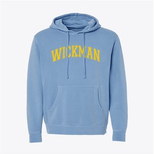 Wickman Elementary School Varsity Arch Pigment-Dyed Hoodie