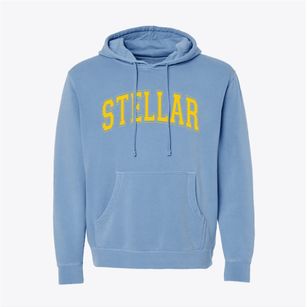 Stellar Secondary School Varsity Arch Pigment-Dyed Hoodie