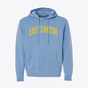 East Canton High School Varsity Arch Pigment-Dyed Hoodie